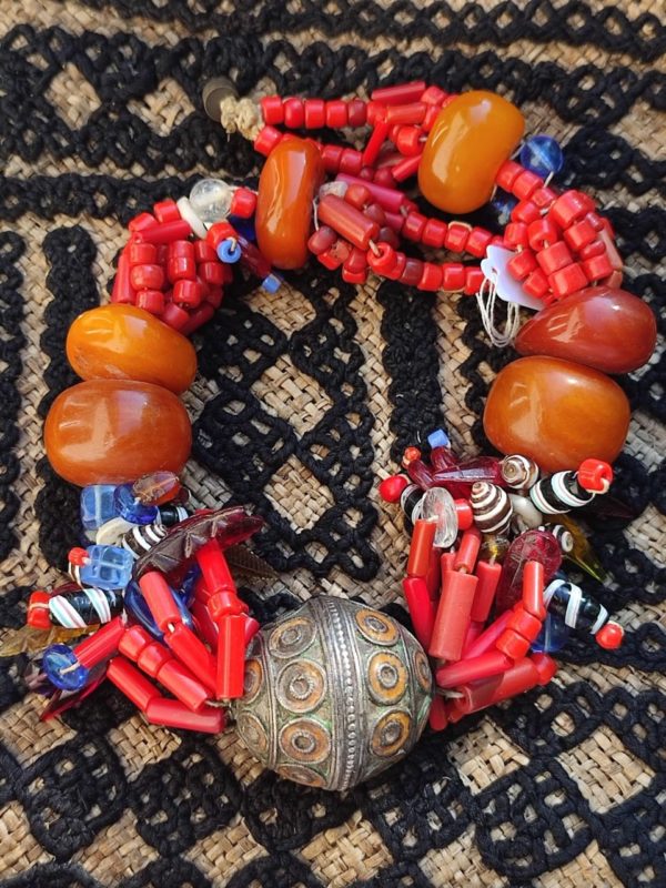Bold and Colorful Moroccan Necklace - Image 4