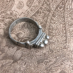 Sweet Vintage Silver Moroccan Ring
