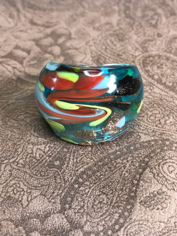 Multi-color Murano Glass Ring - Image 7