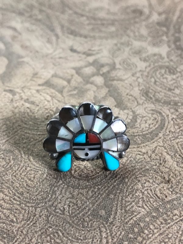 Zuni Sun Face Ring - Image 2