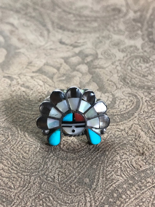 Zuni Sun Face Ring - Image 6