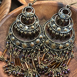 Gorgeous Ethnic Chandelier Earrings