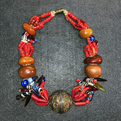 Bold and Colorful Moroccan Necklace