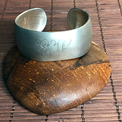 Pewter Cuff