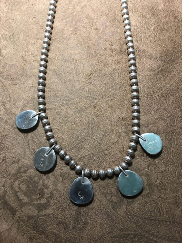 Gorgeous Bisbee Blue Turquoise Necklace - Image 6
