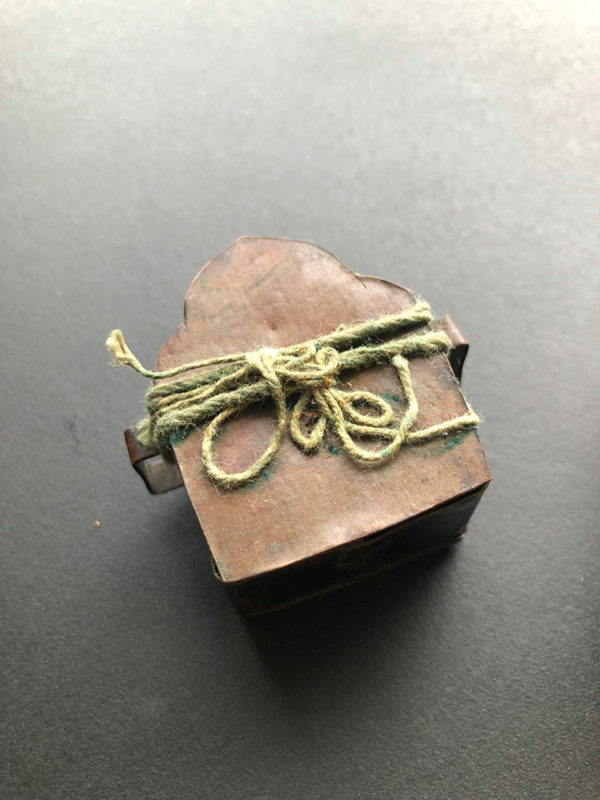 Very Special Small Tibetan or Mongolian Ga'u Box with Custom Bag - Image 6