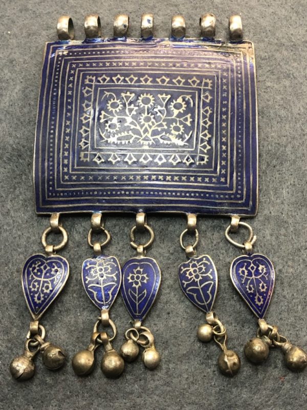 Beautiful Large Antique Silver Multan Pendant - Image 2