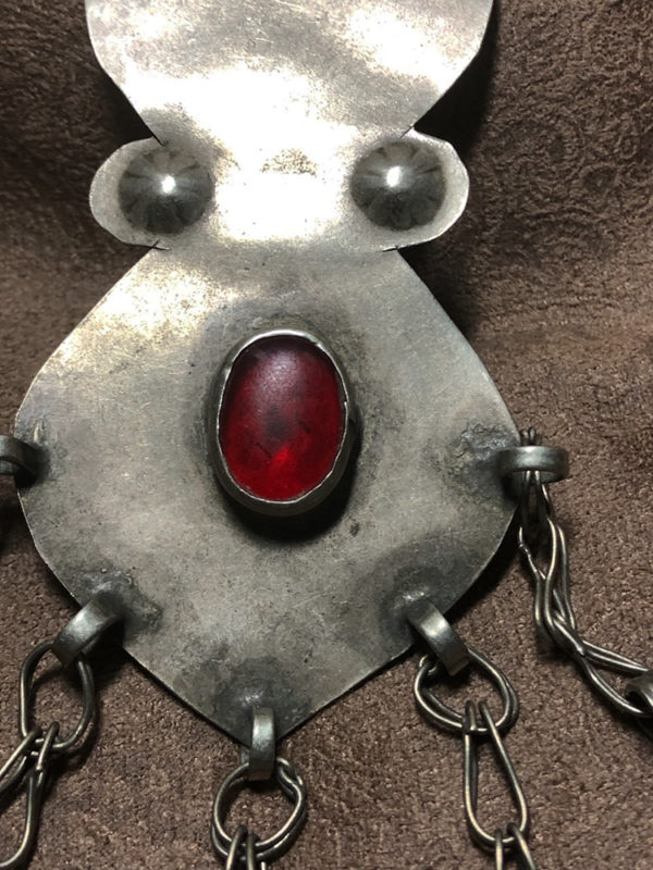 Turkoman and Glass Pendant - Image 6