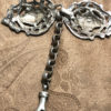 Lovely Silver Grapes Cloak Clasp and Pendant - Image 3