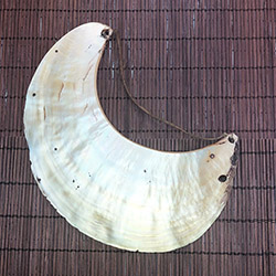 Gorgeous Kina Shell Pectoral from Papua New Guinea