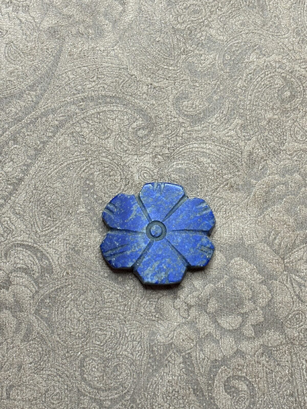 Lapis Lazuli Carved Bead - Image 2