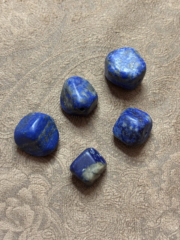 Lapis Lazuli Natural Shaped Beads - Image 3