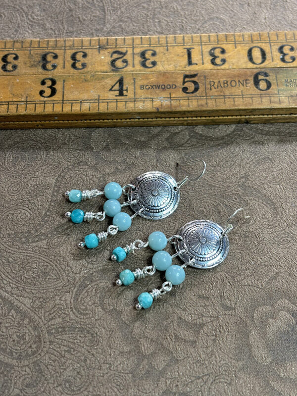 Amazonite Earrings - Image 2