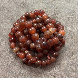 Antique Agate Bead Strand