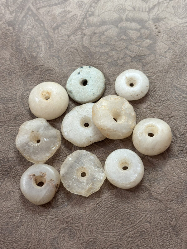 Neolithic Agate Disk Beads - Image 2