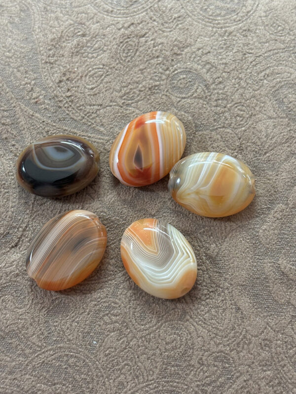 Natural Botswana Agate Stone Beads - Image 2