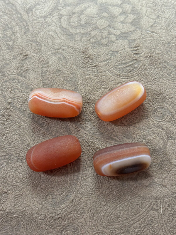 Botswana Agate Barrel Bead - Image 2
