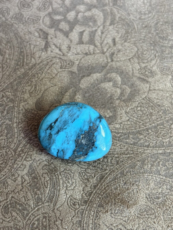 Chunky Kingman Turquoise Nugget Bead - Image 2