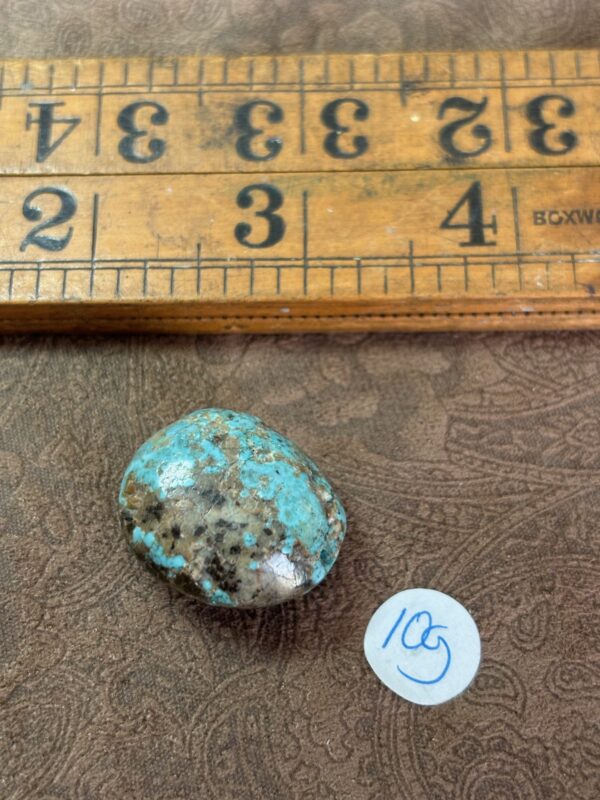 Vintage Chinese Turquoise Bead - Image 4