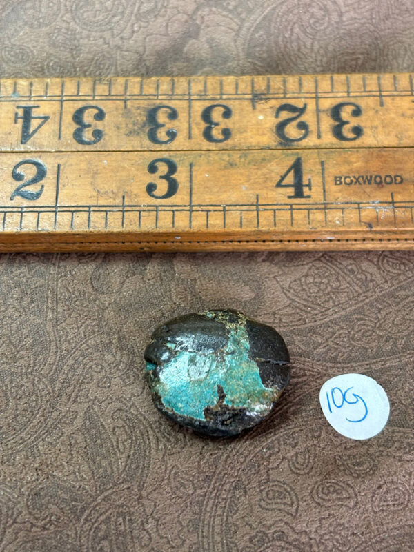 Vintage Chinese Turquoise Bead - Image 4