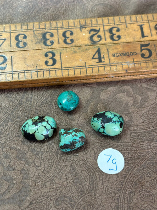 Vintage Chinese Turquoise Beads - Image 4