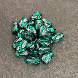 Vintage Venetian Foil Glass Beads