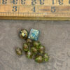 Green and Turquoise Sommerso Beads - Image 5