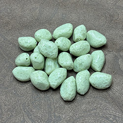Vintage Venetian Mint Green Glass Beads