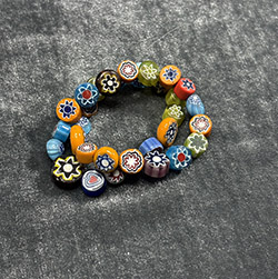 New Millefiori Glass Cane Beads