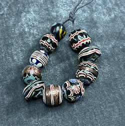 Fancy Glass Venetian Reproduction Beads