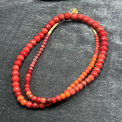 Vintage Prosser Glass Bead Strand