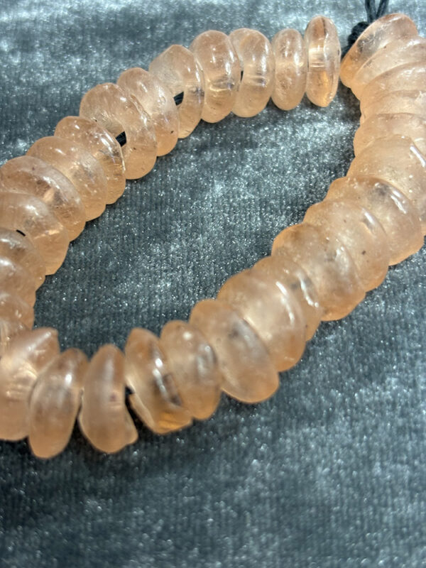 Dogon Powderglass Bead Short Strand - Image 3