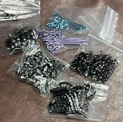 Antiqued and Colored Components Grab Bag