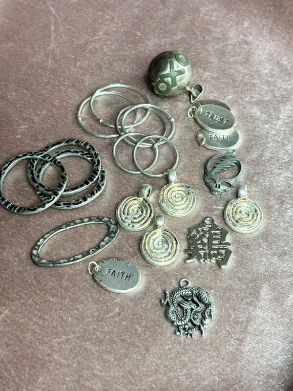 Silver and Silver-toned Components Grab Bag - Image 2