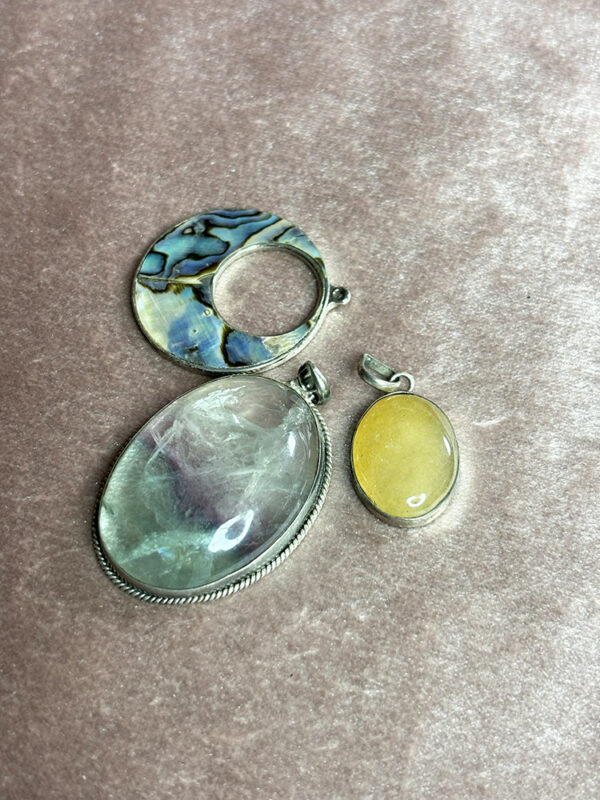 Sterling and Semi Precious Pendant Grab Bag - Image 2