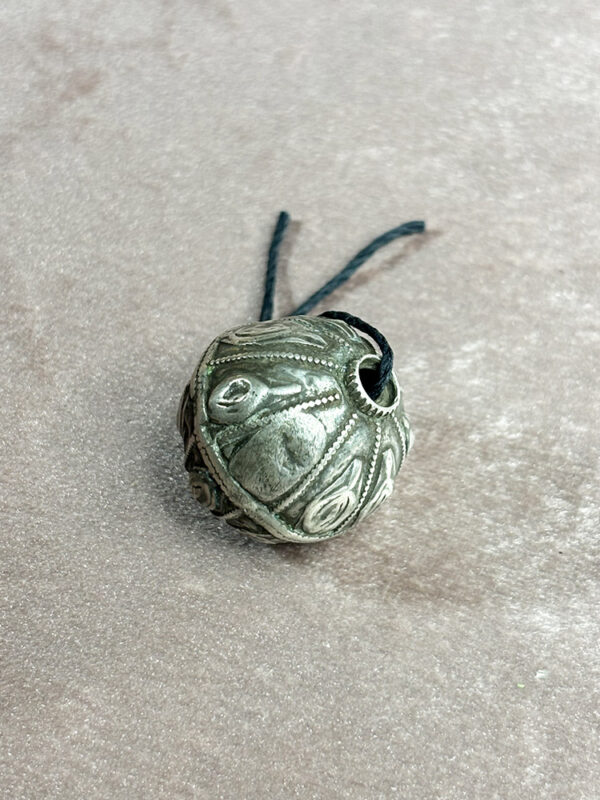 Antique Yemen Silver Bead - Image 3