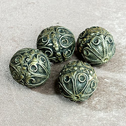 Antique Moroccan Silver Beads