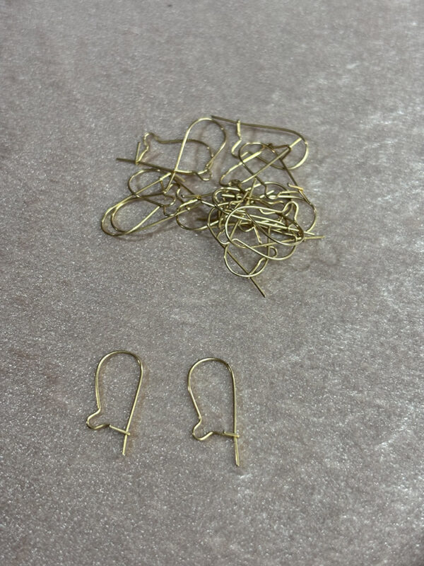 14k Gold Earwires - Image 2