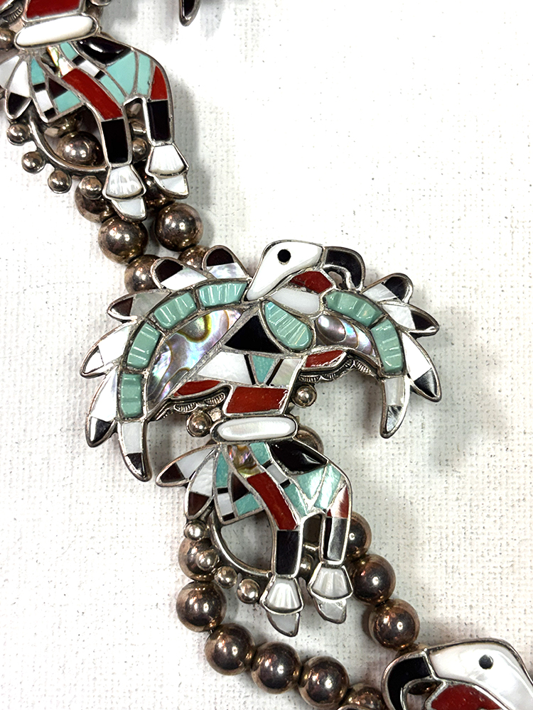 Amazing Zuni Eagle Dancer Necklace - Image 4