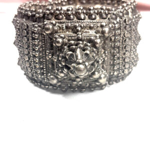 Rare Heavy Antique Silver Bracelet from Orissa/Odissa India