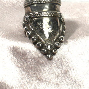 Beautiful Silver Yemen Bedouin Triangular Brides Ring