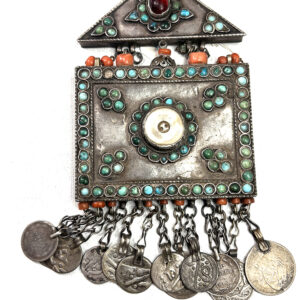 Gorgeous Rare Antique Uzbek Pendant