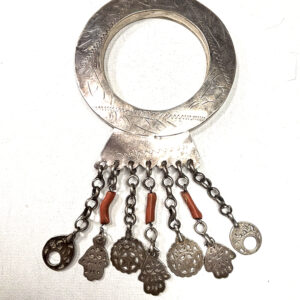 Beautiful Antique Silver Holga Belt Loop