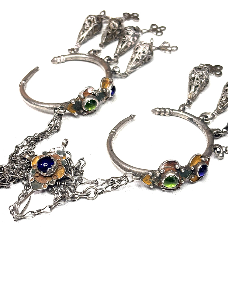 Delicate "Khrab" Earrings from Morocco - Image 2