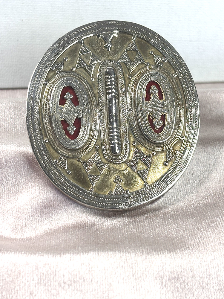 Beautiful Antique Silver Kazakh Matchmaker's Ring
