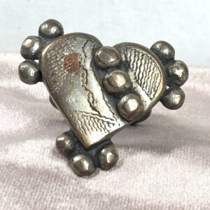 Gorgeous Heavy Fulani Heart Ring